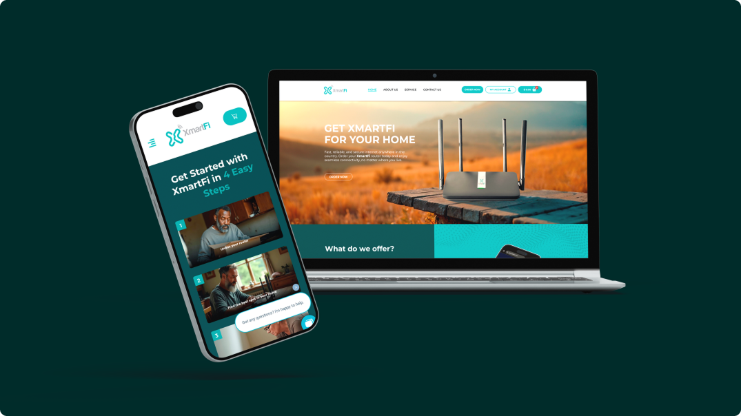 Diseño Sitio Web XmartFi